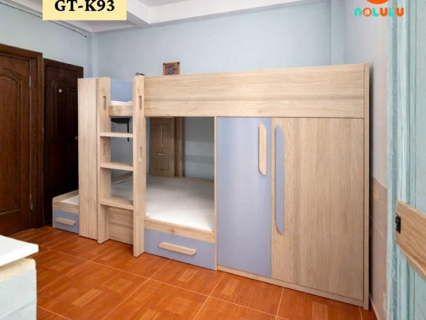Giường Tầng Kết Hợp Tủ Quần Áo Đa Năng GT-K93