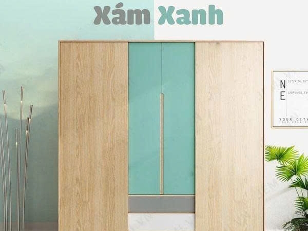 Tủ Quần Áo Có Gương Soi TQA-G01