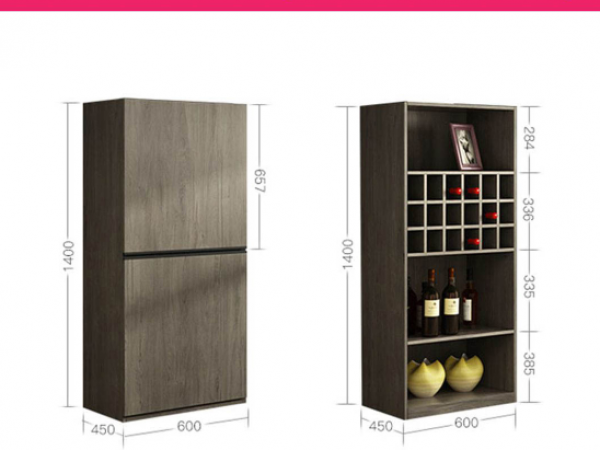 Tủ Rượu Hiện Đại Thiết Kế Tiện Dụng Akiko-I